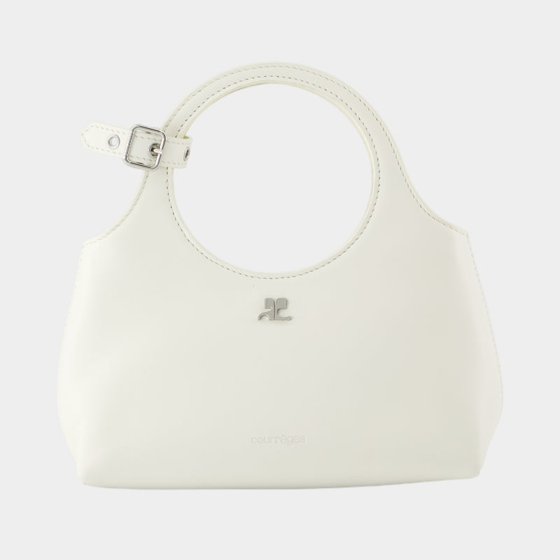 Sac À Main Mini Holy Day - Courreges - Cuir - Blanc