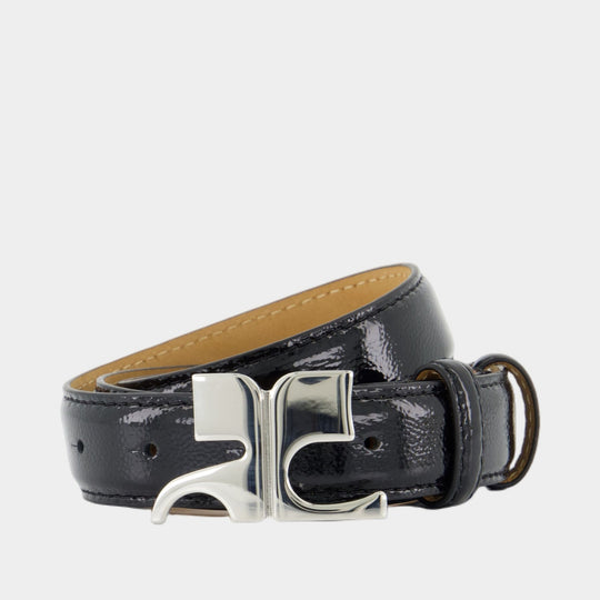 Ceinture Ac - Courreges - Cuir - Noir