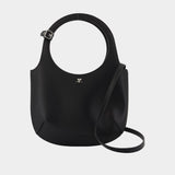 Sac À Main Holy - Courreges - Cuir - Noir