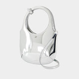Sac À Main Holy Mirror - Courreges - Synthétique - Argenté