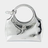 Sac À Main Mini Holy Day Mirror - Courreges - Synthétique - Argenté
