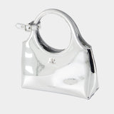 Sac À Main Mini Holy Day Mirror - Courreges - Synthétique - Argenté