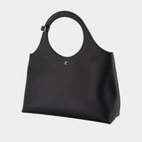 Sac Porté Épaule Large Holy Day - Courreges - Cuir - Noir