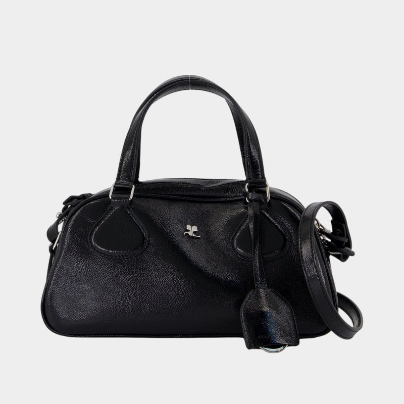 Sac À Main Friday - Courreges - Cuir - Noir