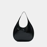 Sac Porté Épaule Holy Flat - Courreges - Cuir - Noir