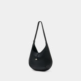 Sac Porté Épaule Holy - Courreges - Cuir - Noir