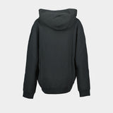 Hoodie Oversized  - Courreges - Coton - Noir