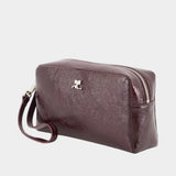Pochette Ac Beauty - Courreges - Coton - Bordeaux