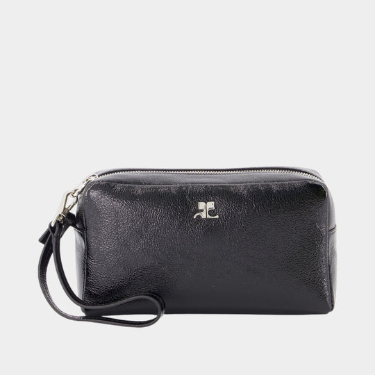 Pochette Ac Beauty - Courreges - Coton - Noir