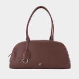 Sac À Main Monday - Courreges - Cuir - Bordeaux