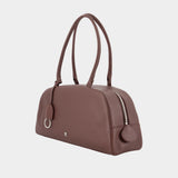 Sac À Main Monday - Courreges - Cuir - Bordeaux