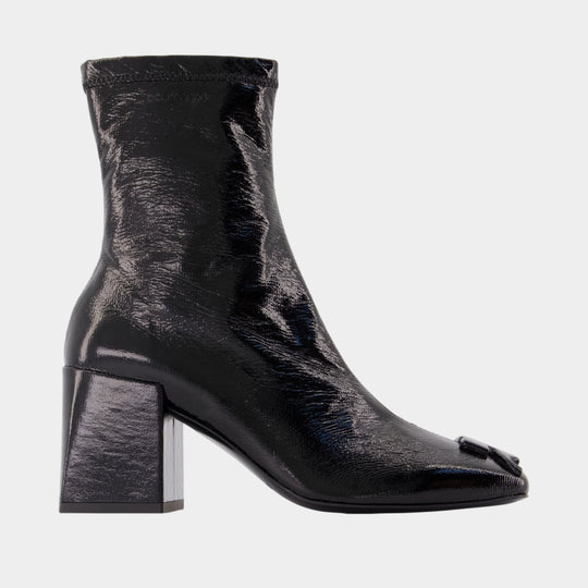 Bottes Reedition - Courreges - Synthétique - Noir