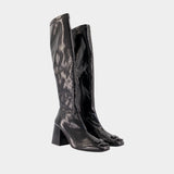 Bottes Reedition Ac - Courreges - Synthétique - Noir