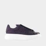 Sneakers Oversized - Alexander McQueen - Cuir - Bleu