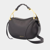 Sac À Bandoulière Wishbone Mini - Alexander McQueen - Cuir - Noir