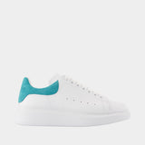 Sneakers Oversized - Alexander McQueen - Cuir - Blanc