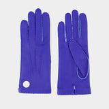 Gants - AMI Paris - Cuir - Bleu