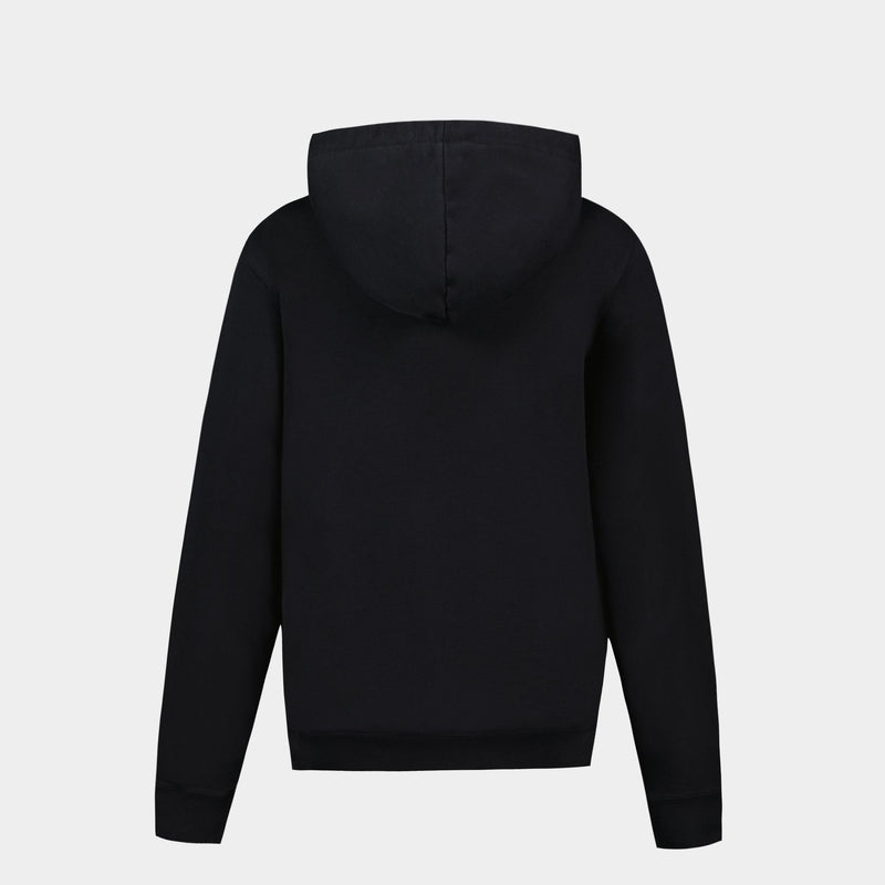 Pull Fox Head Patch Regular - Maison Kitsune - Coton - Noir