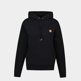 Pull Fox Head Patch Regular - Maison Kitsune - Coton - Noir