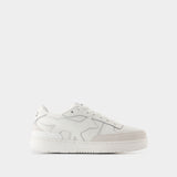 Sneakers Chiru - Maison Kitsune - Cuir - Blanc