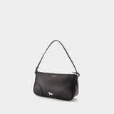 Sac Porté Épaule Boogie Baguette - Maison Kitsune - Cuir - Noir