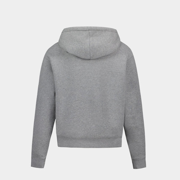 Pull Bold Fox Head Patch Comfort - Maison Kitsune - Coton - Gris