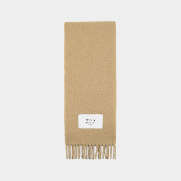 Écharpe Baby - Maison Kitsune - Laine - Marron