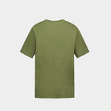 T-Shirt Bold Fox Head Patch Comfort - Maison Kitsune - Coton - Vert