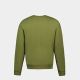 Sweatshirt Bold Fox Head Patch Comfort - Maison Kitsune - Coton - Vert