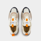 Sneakers Sora - Maison Kitsune - Cuir - Vert