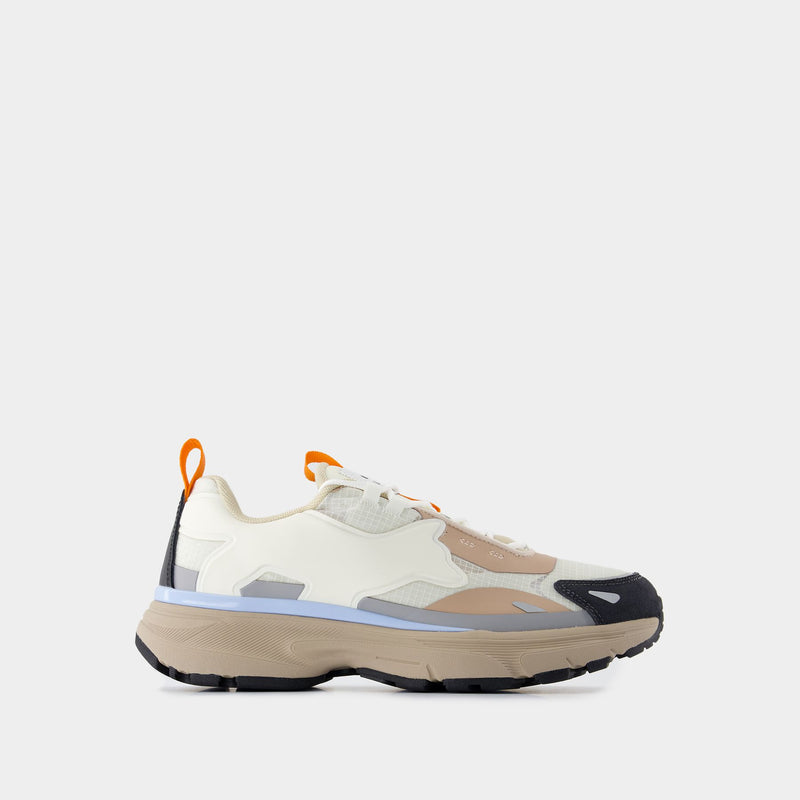 Sneakers Sora - Maison Kitsune - Cuir - Vert