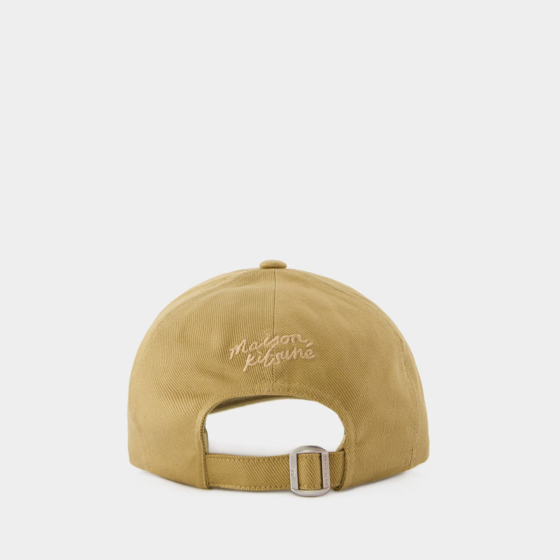 Casquette Bold Fox Head 6p - Maison Kitsune - Coton - Beige