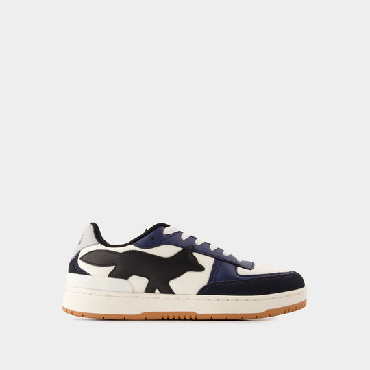 Sneakers Chiru - Maison Kitsune - Cuir - Bleu