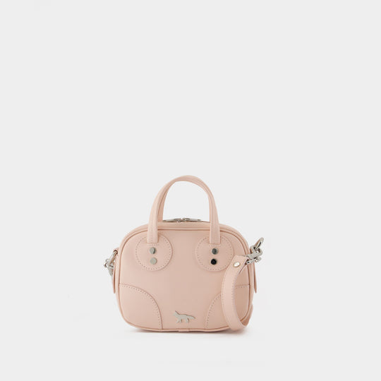 Sac À Bandoulière Boogie - Maison Kitsune - Cuir - Rose