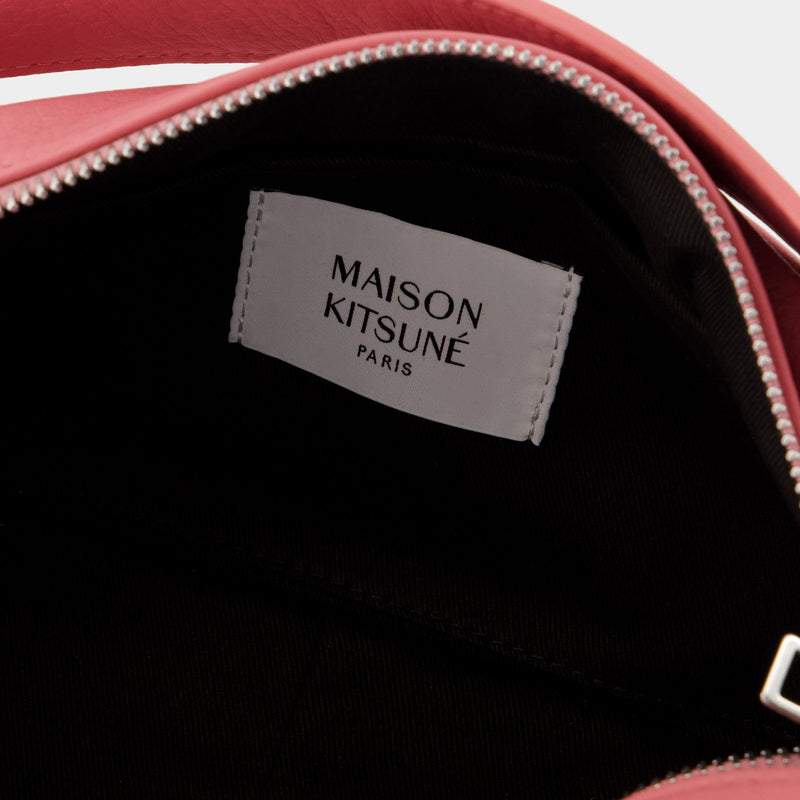 Sac À Bandoulière Cloud - Maison Kitsune - Cuir - Rose