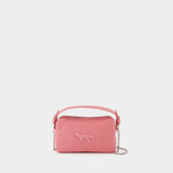 Sac À Bandoulière Cloud - Maison Kitsune - Cuir - Rose