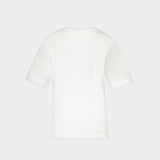 T-Shirt Oversize - Maison Kitsune - Coton - Blanc