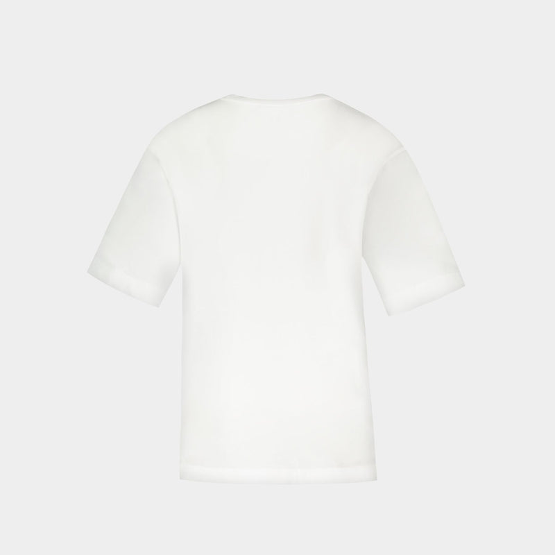 T-Shirt Oversize - Maison Kitsune - Coton - Blanc