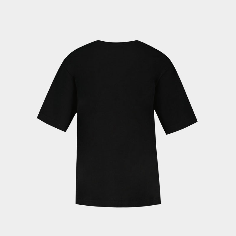 T-Shirt Oversize - Maison Kitsune - Coton - Noir