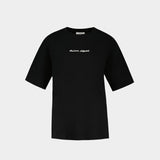 T-Shirt Oversize - Maison Kitsune - Coton - Noir