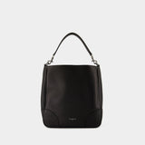 Sac Porté Épaule Boogie - Maison Kitsune - Cuir - Noir
