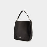 Sac Porté Épaule Boogie - Maison Kitsune - Cuir - Noir