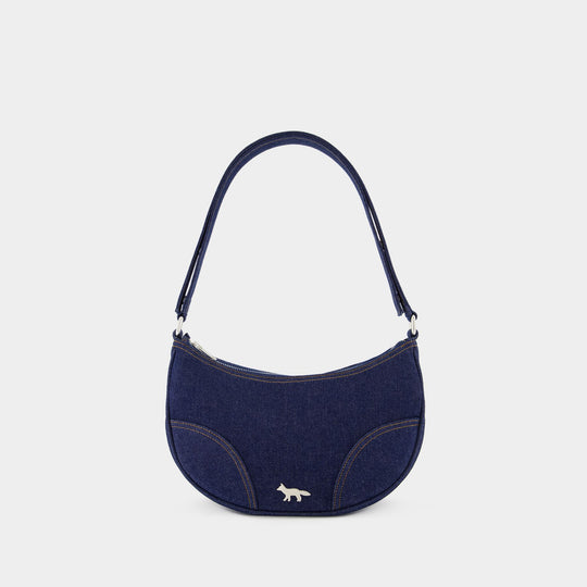 Sac Porté Épaule Boogie Moon - Maison Kitsune - Denim - Bleu