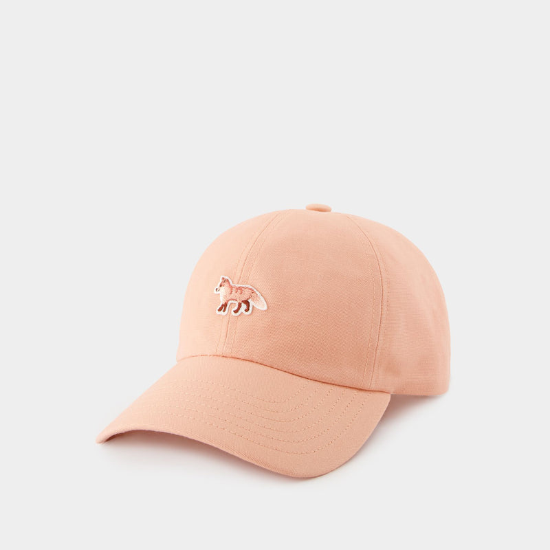 Casquette Baby Fox 6p - Maison Kitsune - Coton - Rose