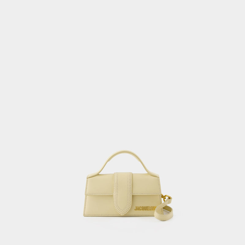 Sac À Bandoulière Le Bambino - Jacquemus - Cuir - Ivoire