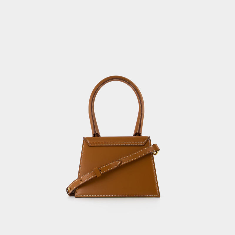Sac Le Chiquito Moyen - Jacquemus - Cuir - Light Brown