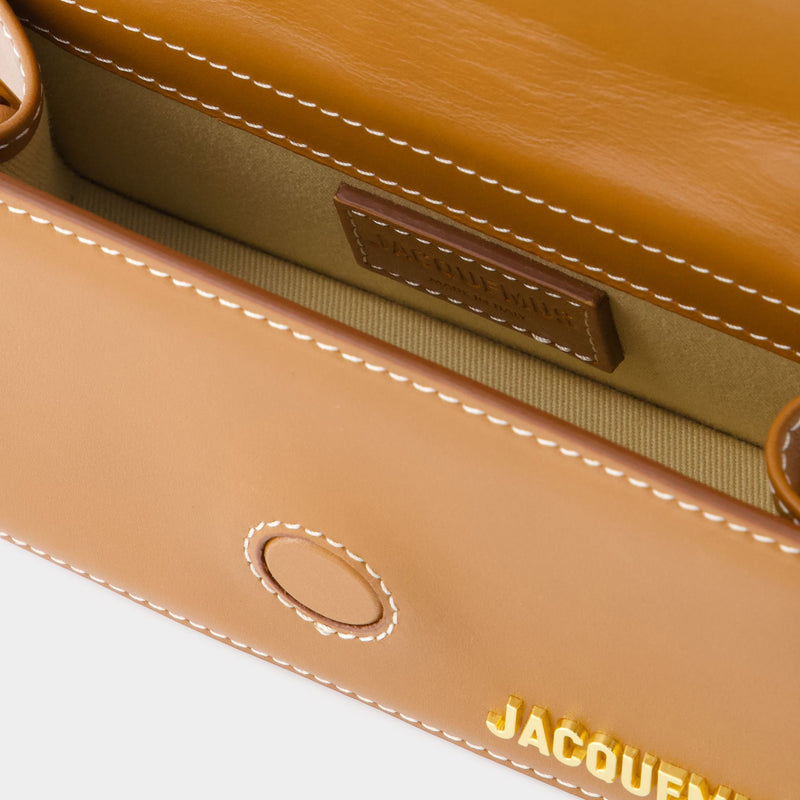 Sac À Bandoulière Le Bambino - Jacquemus - Cuir - Marron Clair 2