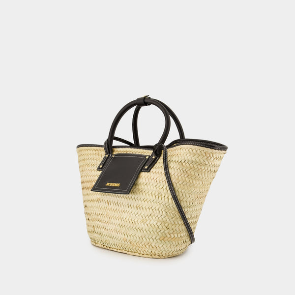 Cabas Le Panier Soli - Jacquemus - Cuir - Beige