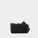 Sac À Bandoulière Le Cuerda Horizontal - Jacquemus - Coton - Noir