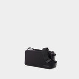 Sac À Bandoulière Le Cuerda Horizontal - Jacquemus - Coton - Noir